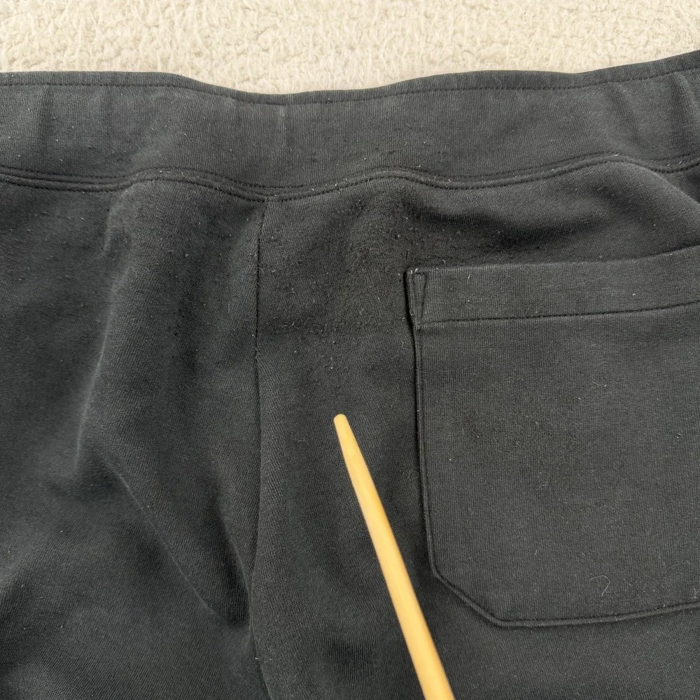 Polo Ralph Lauren Sweatpants Mens XXL Black Fleece Jogger Pants Elastic Waist